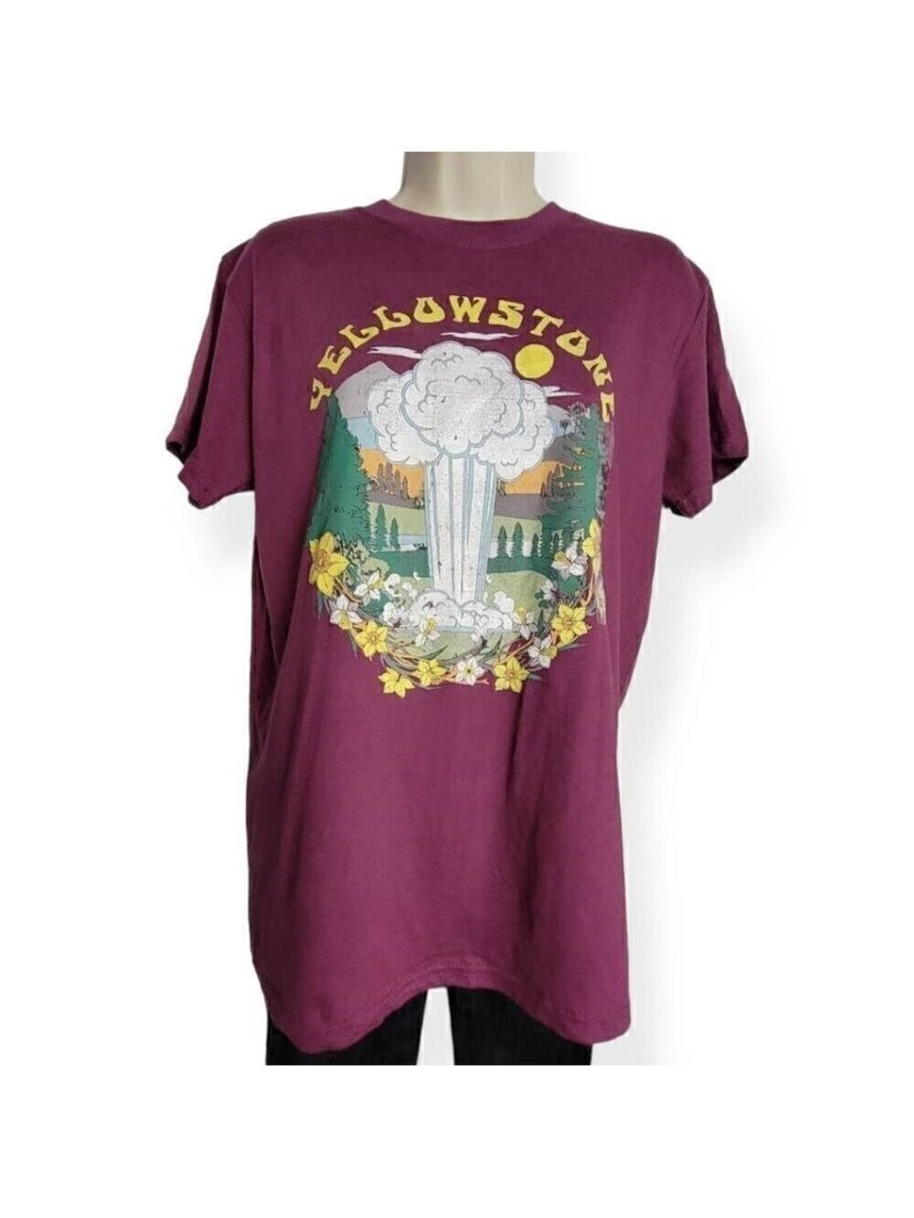Yellow Stone Hot Spring Tee XS